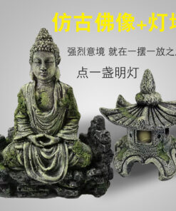 Combo Tượng Phật và Tháp giả cổ